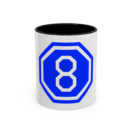 VIII Corps (U.S. Army) Accent Coffee Mug