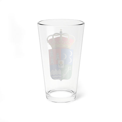 Escudo de Alicún de Ortega Granada (Spain) (Coat of Arms) Pint Glass 16oz