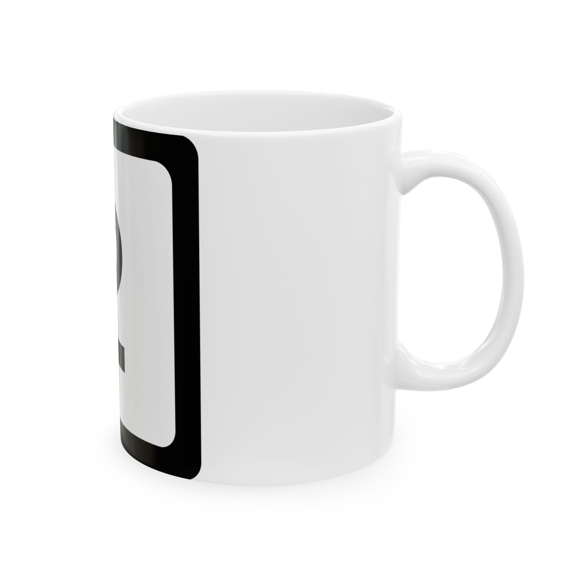 WV-2 (Virginia) (Road Sign) White Coffee Mug-Go Mug Yourself