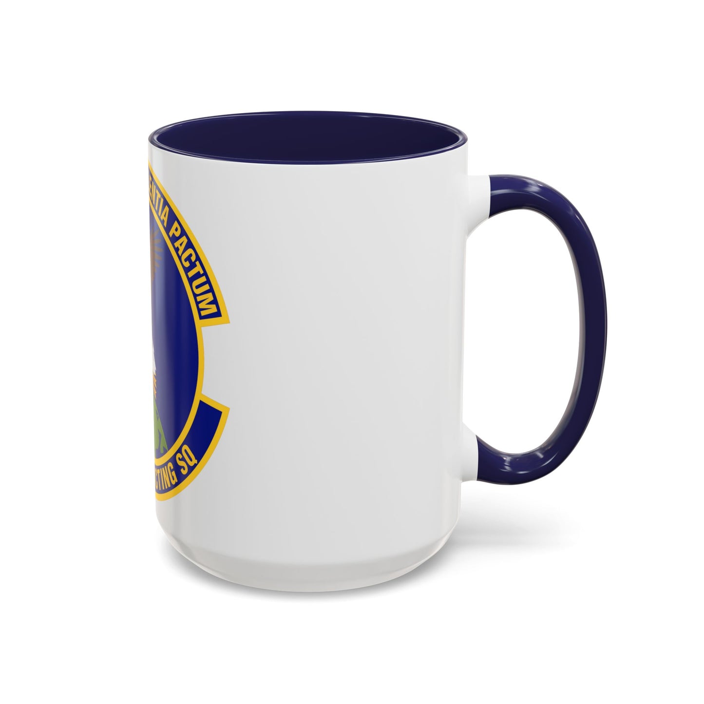 633d Contracting Squadron (U.S. Air Force) Accent Coffee Mug