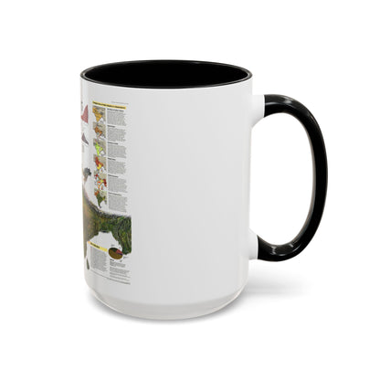 India (1997) (Map) Accent Coffee Mug