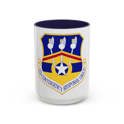 123d Contingency Response Group (U.S. Air Force) Accent Coffee Mug