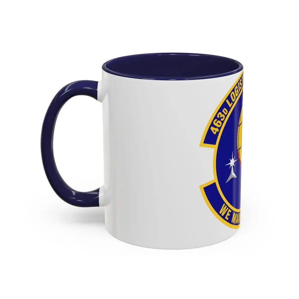 463d Logistics Support Squadron (U.S. Air Force) Accent Coffee Mug - Go Mug Yourself