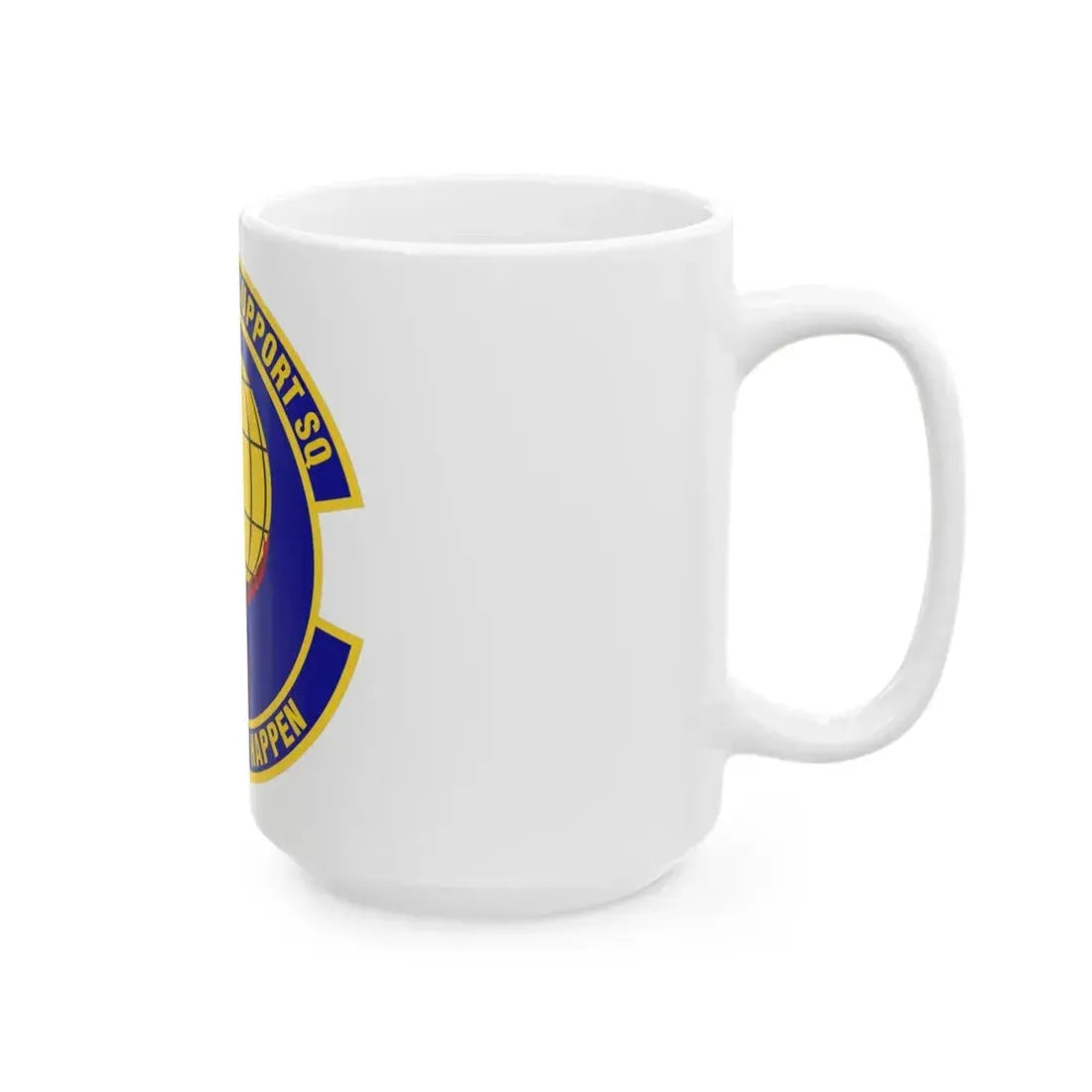 463d Logistics Support Squadron (U.S. Air Force) White Coffee Mug - Go Mug Yourself
