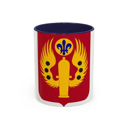 463rd Airborne Field Artillery Battalion 2 (U.S. Army) Accent Coffee Mug 11oz Navy - Go Mug Yourself