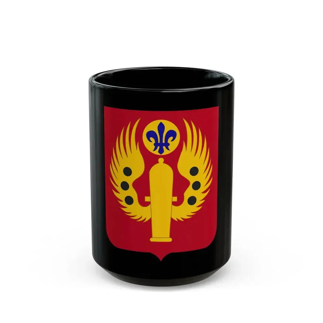463rd Airborne Field Artillery Battalion 2 (U.S. Army) Black Coffee Mug 15oz - Go Mug Yourself