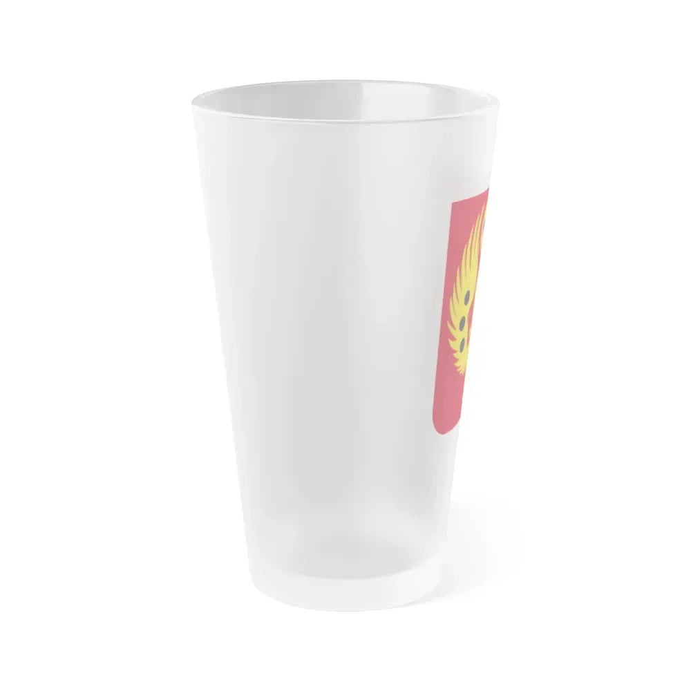 463rd Airborne Field Artillery Battalion 2 (U.S. Army) Frosted Pint Glass 16oz - Go Mug Yourself