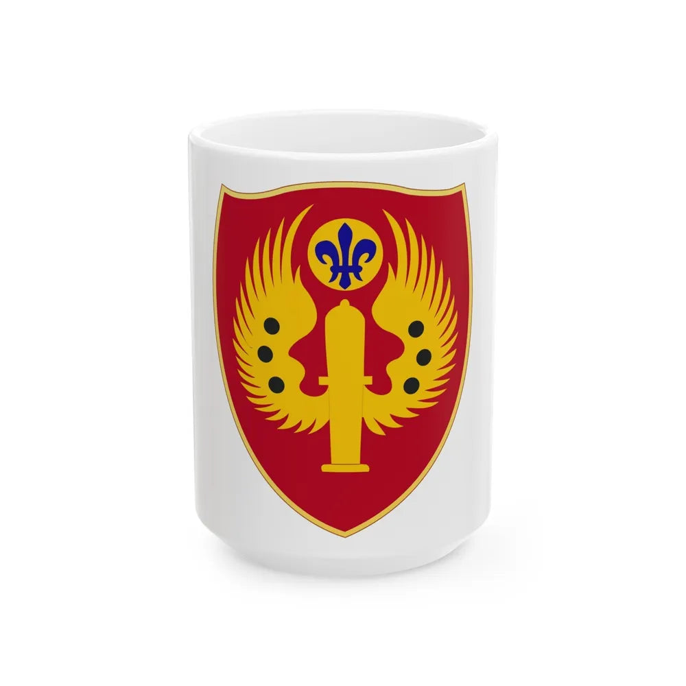 463rd Airborne Field Artillery Battalion (U.S. Army) White Coffee Mug-15oz-Go Mug Yourself