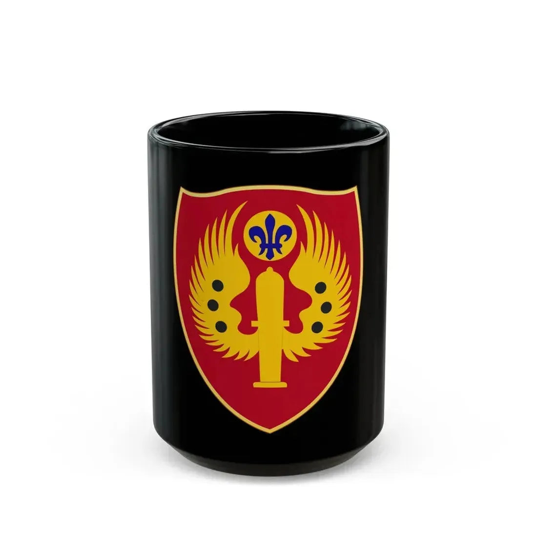 463rd Airborne Field Artillery Battalion (U.S. Army) Black Coffee Mug 15oz - Go Mug Yourself