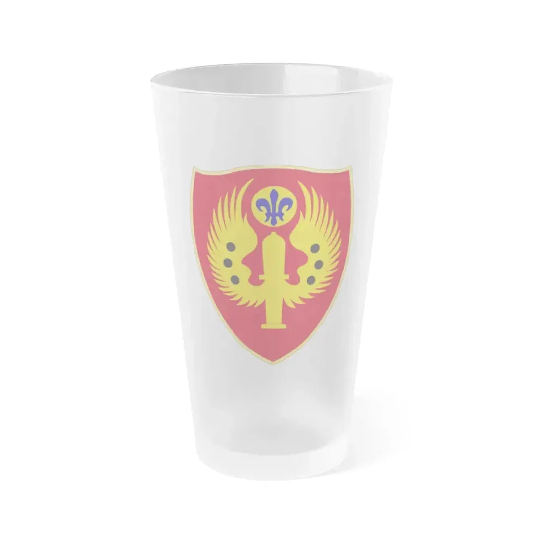 463rd Airborne Field Artillery Battalion (U.S. Army) Frosted Pint Glass 16oz Default Title - Go Mug Yourself