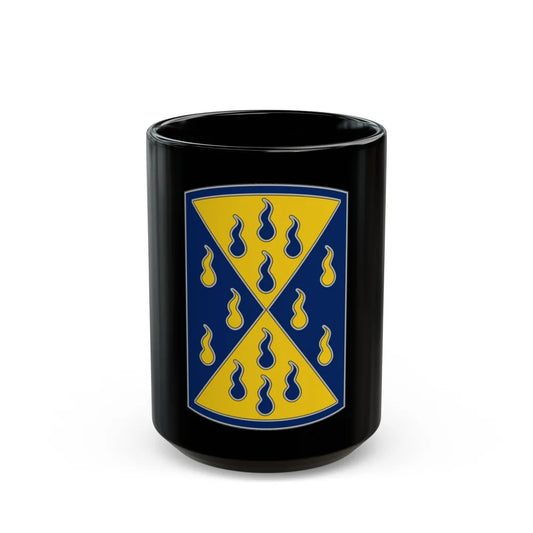 464 Chemical Brigade (U.S. Army) Black Coffee Mug-15oz-Go Mug Yourself