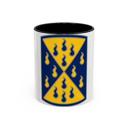 464 Chemical Brigade (U.S. Army) Accent Coffee Mug 11oz Black - Go Mug Yourself