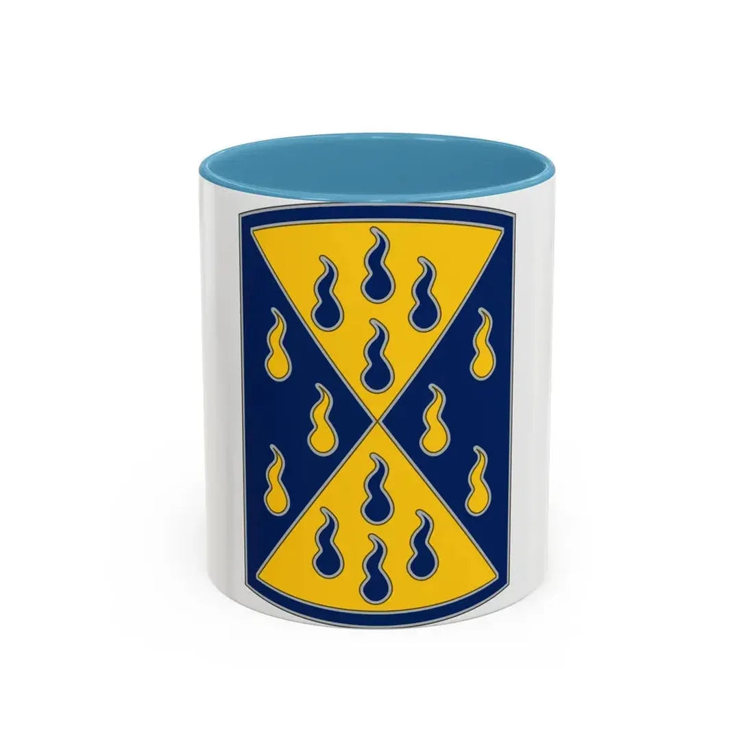 464 Chemical Brigade (U.S. Army) Accent Coffee Mug 11oz Light Blue - Go Mug Yourself