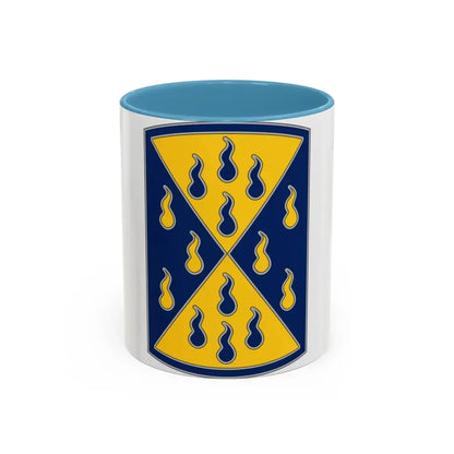 464 Chemical Brigade (U.S. Army) Accent Coffee Mug 11oz Light Blue - Go Mug Yourself