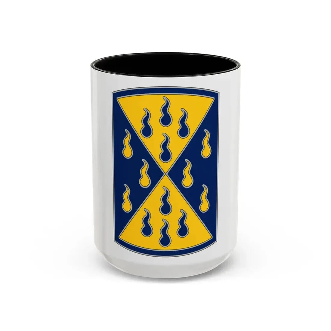 464 Chemical Brigade (U.S. Army) Accent Coffee Mug 15oz Black - Go Mug Yourself