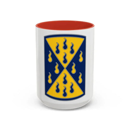 464 Chemical Brigade (U.S. Army) Accent Coffee Mug 15oz Red - Go Mug Yourself