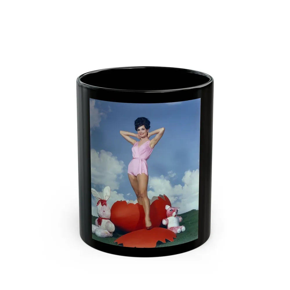 Gila Golan #41 (Vintage Female Icon) Black Coffee Mug-11oz-Go Mug Yourself