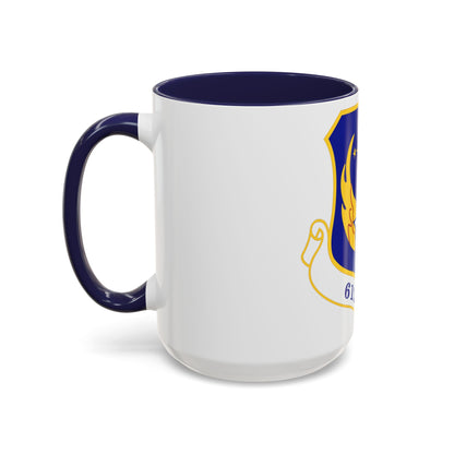 613 Air Operations Center PACAF (U.S. Air Force) Accent Coffee Mug