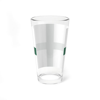Rank flag of the South African Navy - Admiral 1981-1994 (South Africa) Pint Glass 16oz