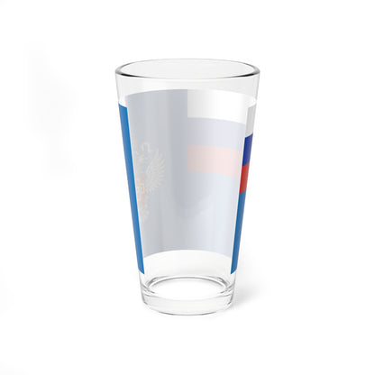 Flag of Roszdravnadzor (Russia) Pint Glass 16oz