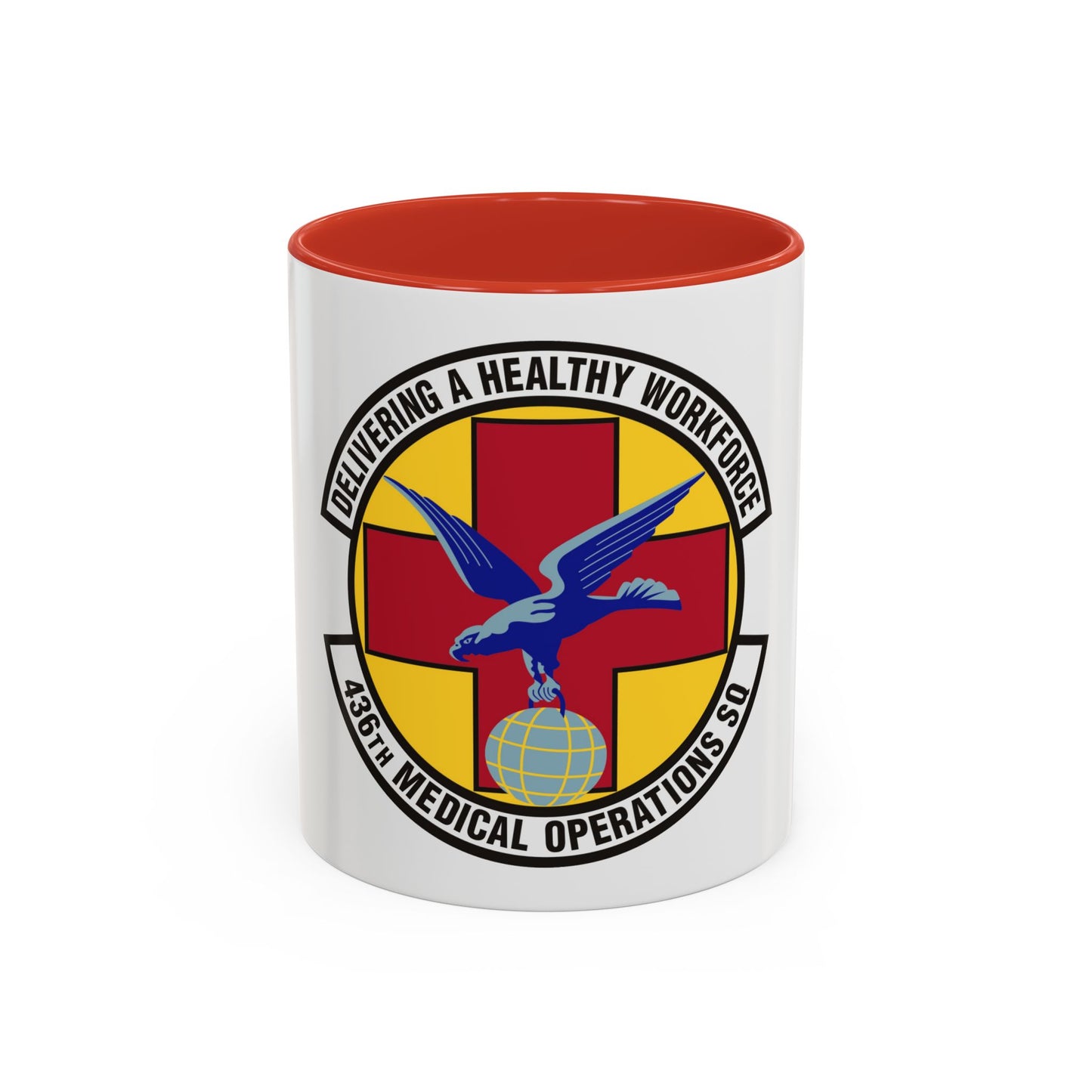 436th Medical Operations Squadron (U.S. Air Force) Accent Coffee Mug