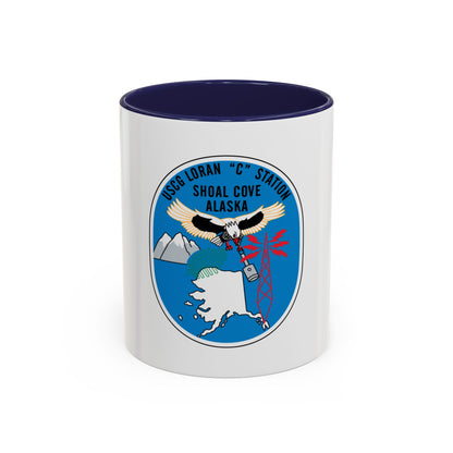 USCG Loran C Station Shoal Cove Alaska (U.S. Coast Guard) Accent Coffee Mug