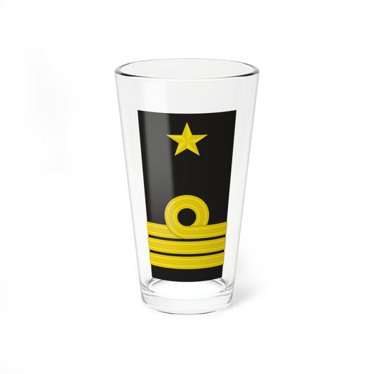 Mozambique Navy OF 5 (Mozambique) (Military Rank) Pint Glass 16oz