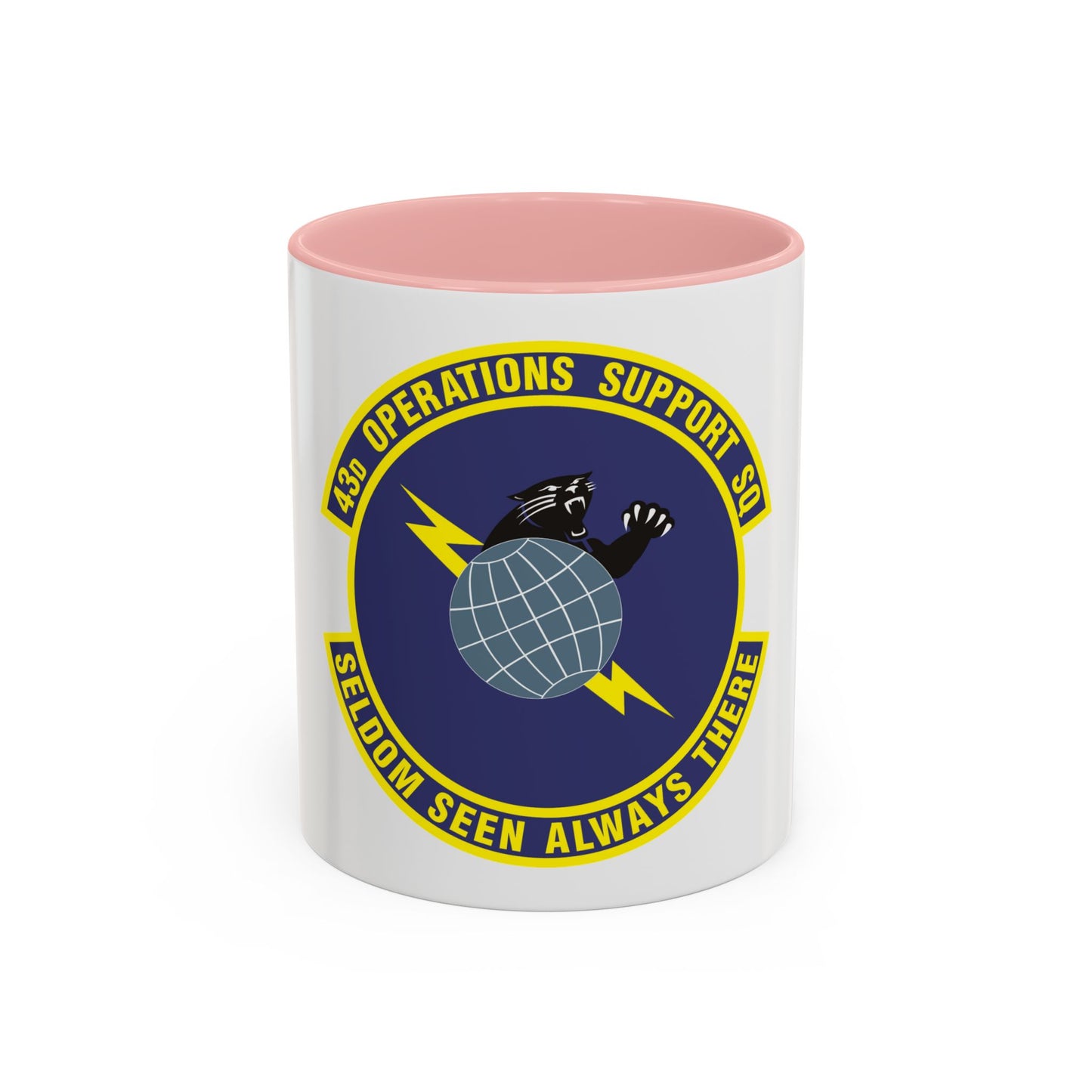 43d Operations Support Squadron (U.S. Air Force) Accent Coffee Mug
