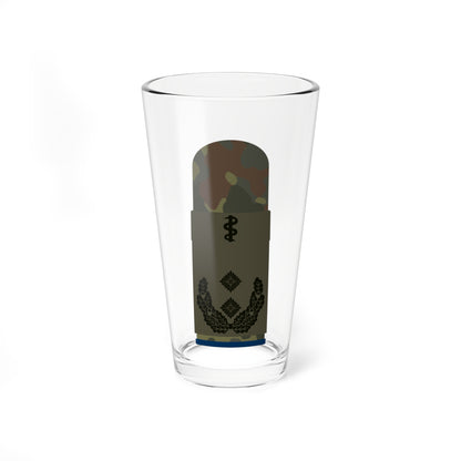 HA OS5 52b Oberfeldarzt San HM L (Germany) (Military Rank) Pint Glass 16oz