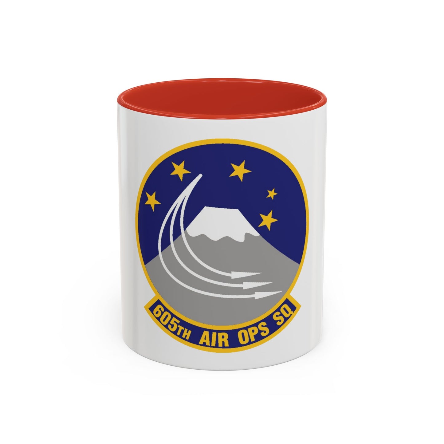 605th Air Operations Squadron (U.S. Air Force) Accent Coffee Mug