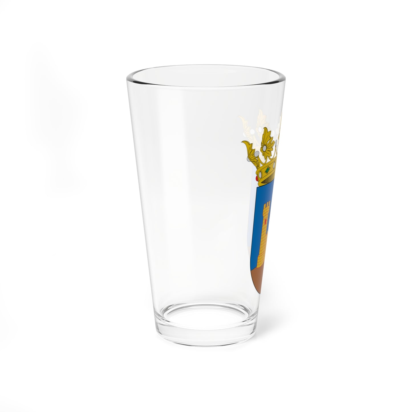 Escudo de Albocàsser (Spain) (Coat of Arms) Pint Glass 16oz