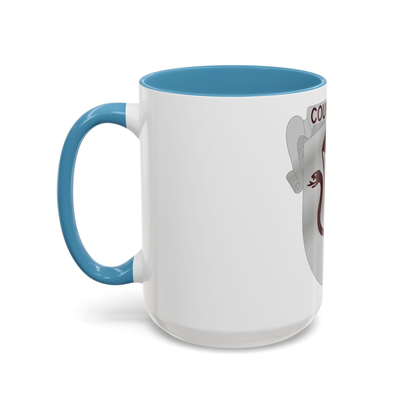 11 Medical Battalion (U.S. Army) Accent Coffee Mug