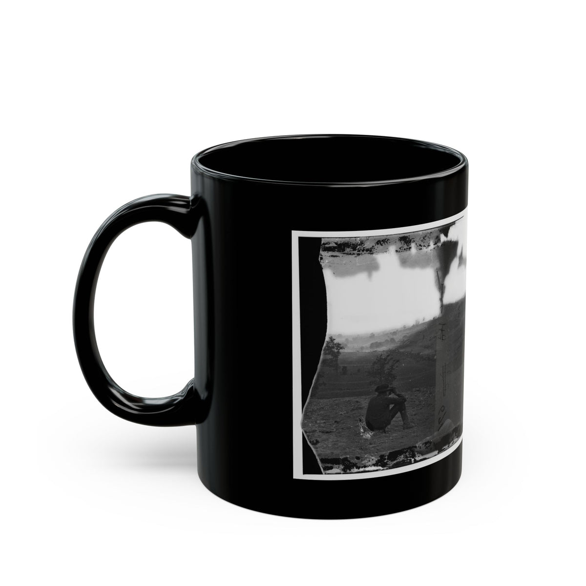 Antietam, Md. Battlefield On The Day Of I.E. After The Battle (U.S. Civil War) Black Coffee Mug