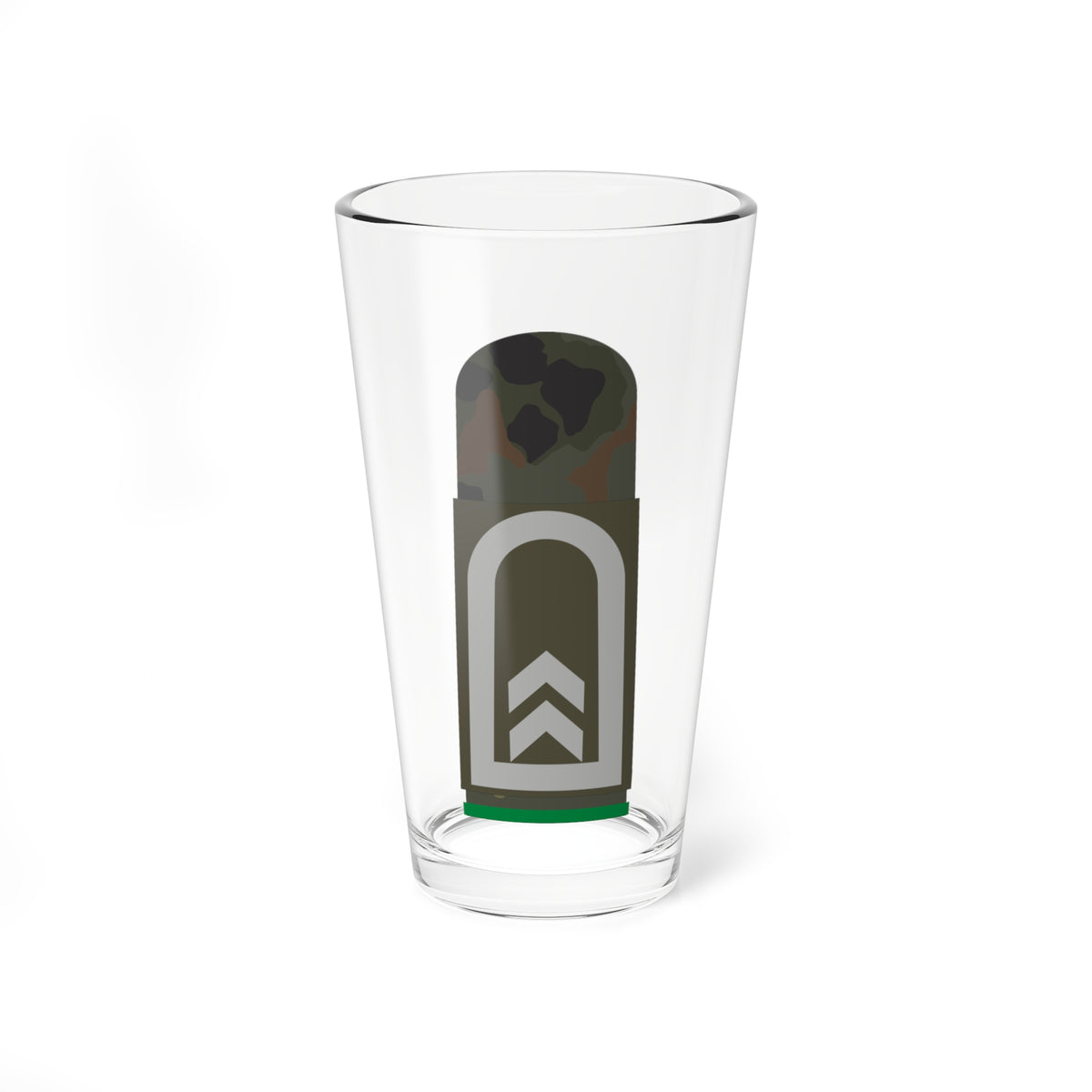 HA OW5 32 Oberfeldwebel PzGren (Germany) (Military Rank) Pint Glass 16oz