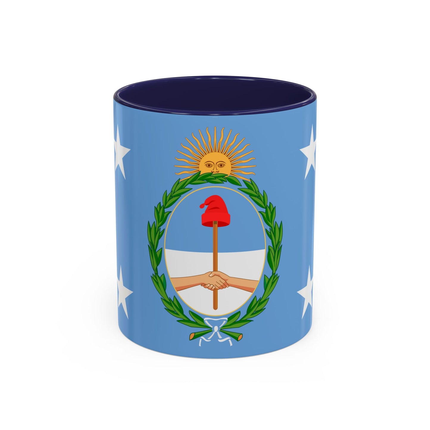 Standard of the President of Argentina Afloat - Accent Coffee Mug