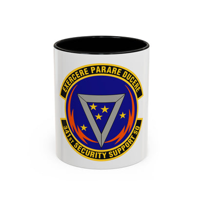 341st Security Support Squadron (U.S. Air Force) Accent Coffee Mug