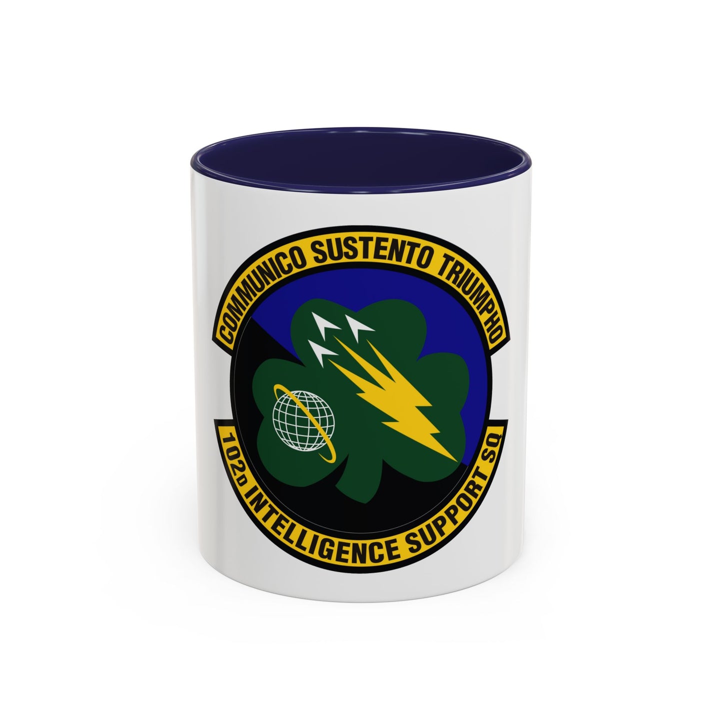 102d Intelligence Support Squadron (U.S. Air Force) Accent Coffee Mug