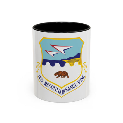 163d Reconnaissance Wing (U.S. Air Force) Accent Coffee Mug