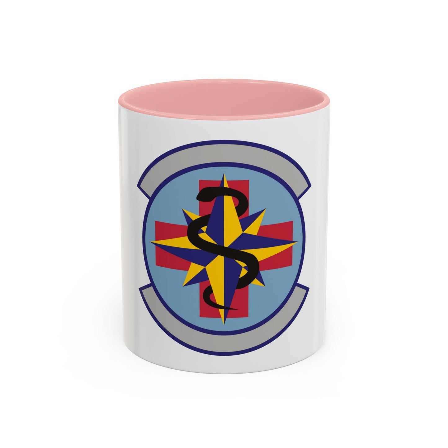 6 Healthcare Operations Squadron AMC (U.S. Air Force) Accent Coffee Mug