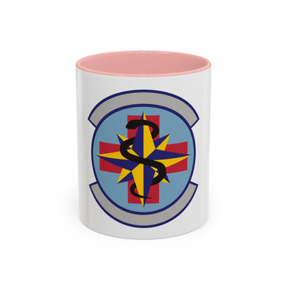 6 Healthcare Operations Squadron AMC (U.S. Air Force) Accent Coffee Mug