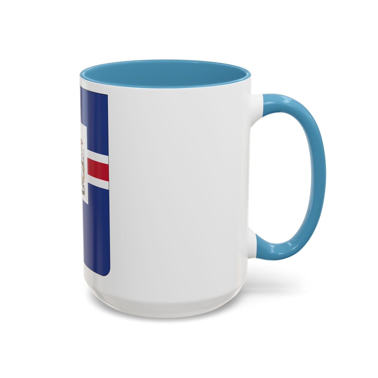 Coat of arms of the President of Iceland - Accent Coffee Mug