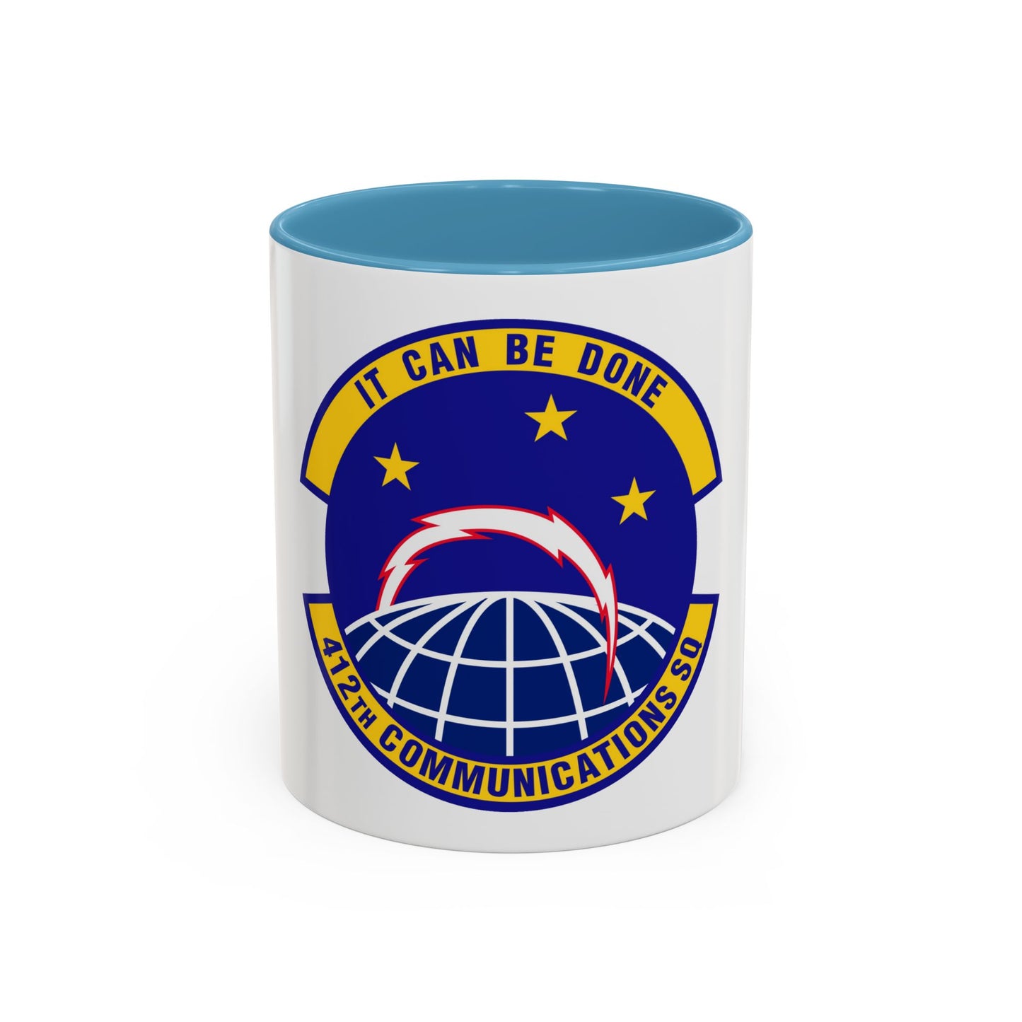 412th Communications Squadron (U.S. Air Force) Accent Coffee Mug