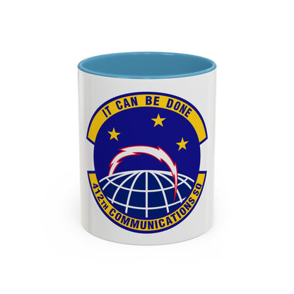 412th Communications Squadron (U.S. Air Force) Accent Coffee Mug