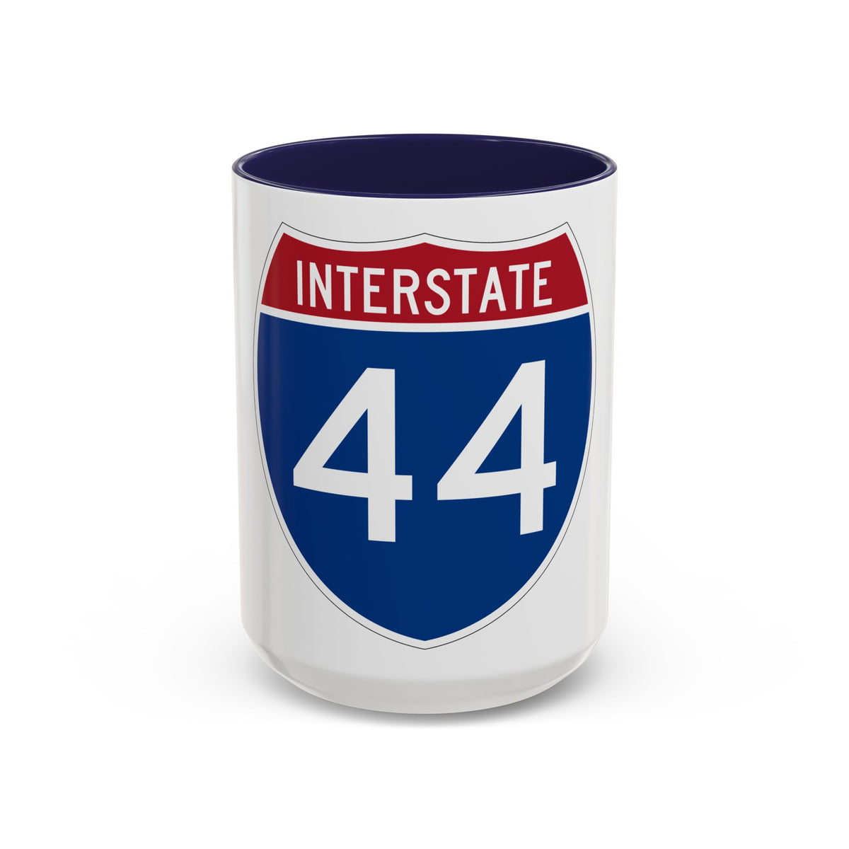 Interstate 44 (U.S. Highways) Accent Coffee Mug