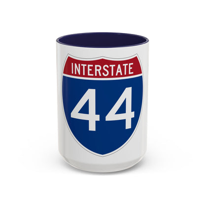 Interstate 44 (U.S. Highways) Accent Coffee Mug