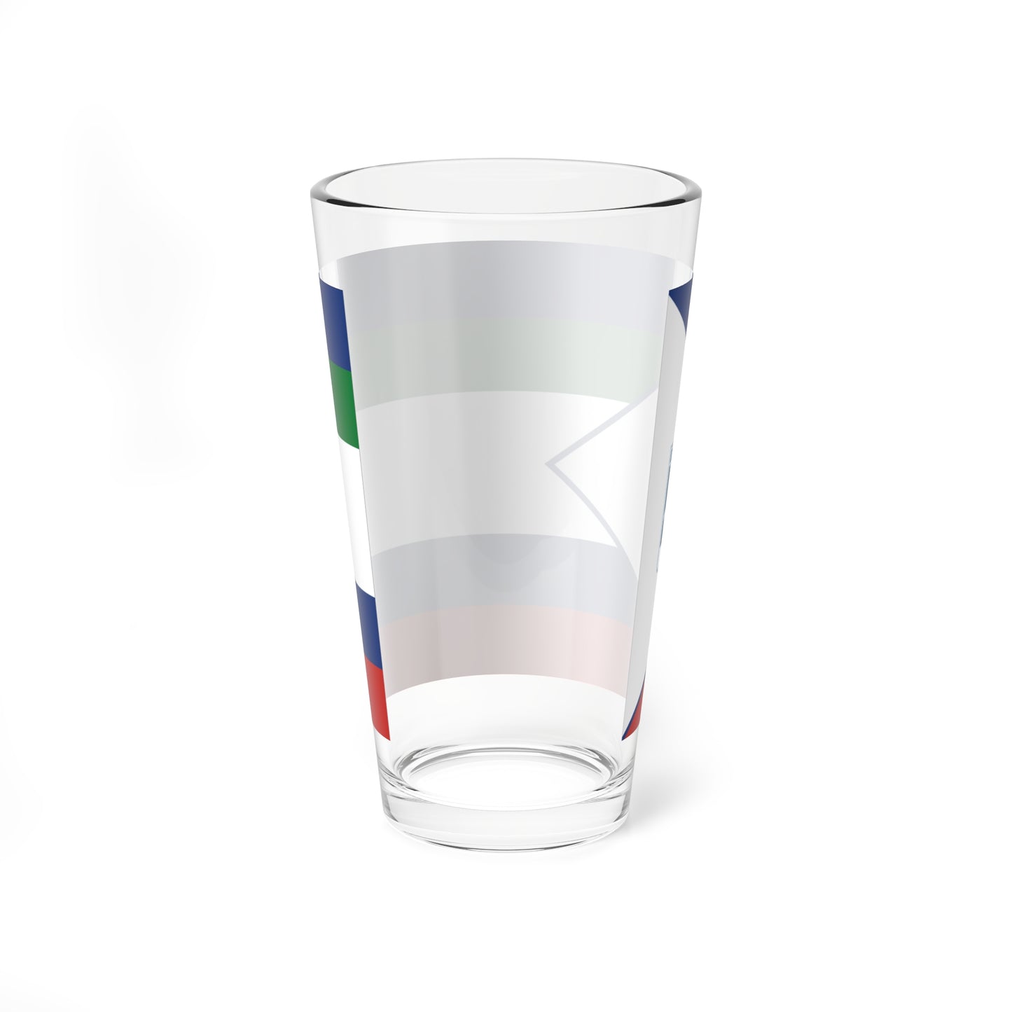Flag of Vorkuta (Russia) Pint Glass 16oz