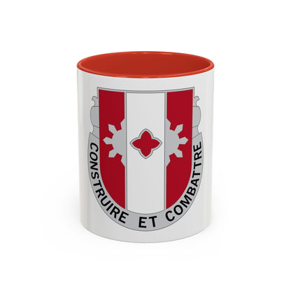 961 Engineer Battalion (U.S. Army) Accent Coffee Mug