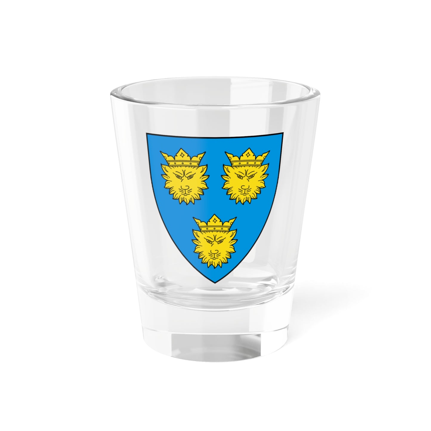 HRV Dalmatia COA (Croatia) (Coat of Arms) Shot Glass 1.5oz