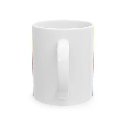 Flag of North Holland Netherlands - White Coffee Mug-Go Mug Yourself