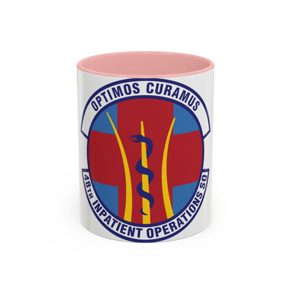 48th Inpatient Operations Squadron (U.S. Air Force) Accent Coffee Mug